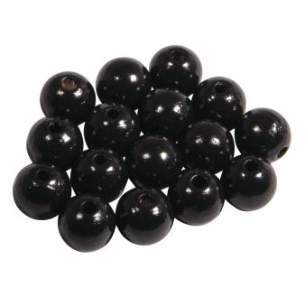 craft - 52 perline 10mm - nere - labottegadelleideelecco.it