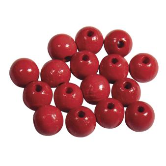 craft - 52 perline 10mm - rosse - labottegadelleideelecco.it